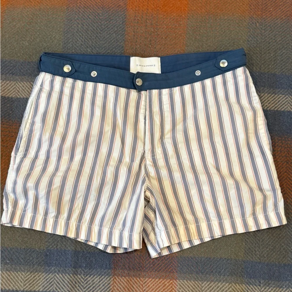 SOLID & STRIPED Men's Kennedy Swim Shorts - Picture 1 of 7
